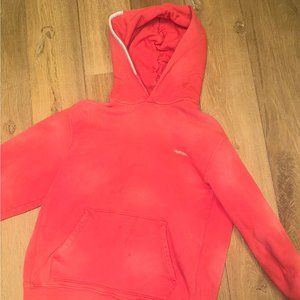 Madhappy Red Classics Fleece Hoodie (Roses) - Size Large